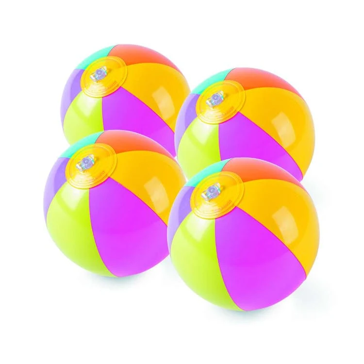 Mini Inflatable Beach Balls - 5" 1