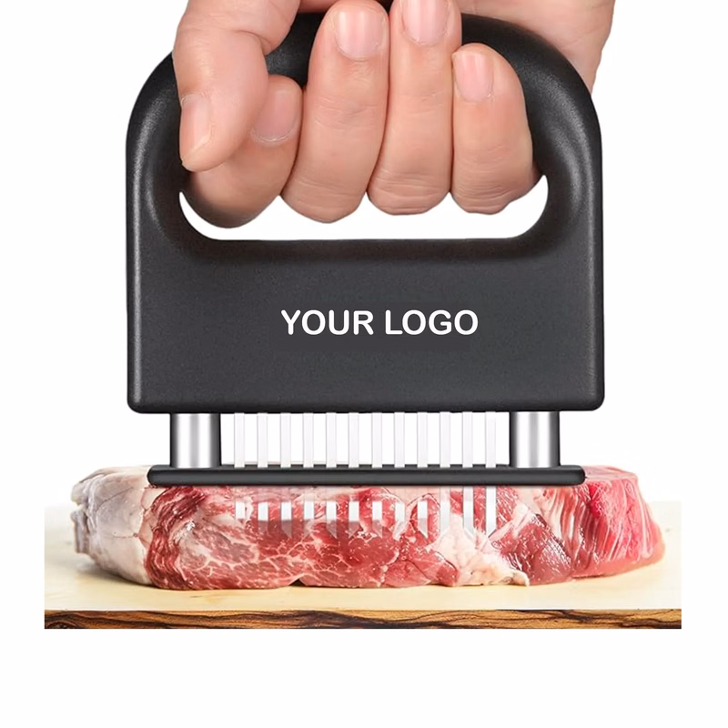 Meat tenderizer, equipped with 48 stainless