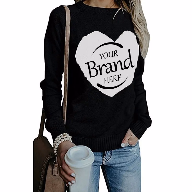 Women's Fall Winter Casual Oversized Long Sleeve Stripe
