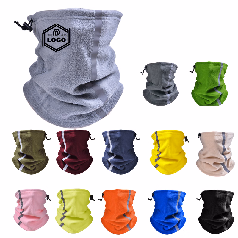 Windproof Fleece Neck Warmer Gaiter for All Genders