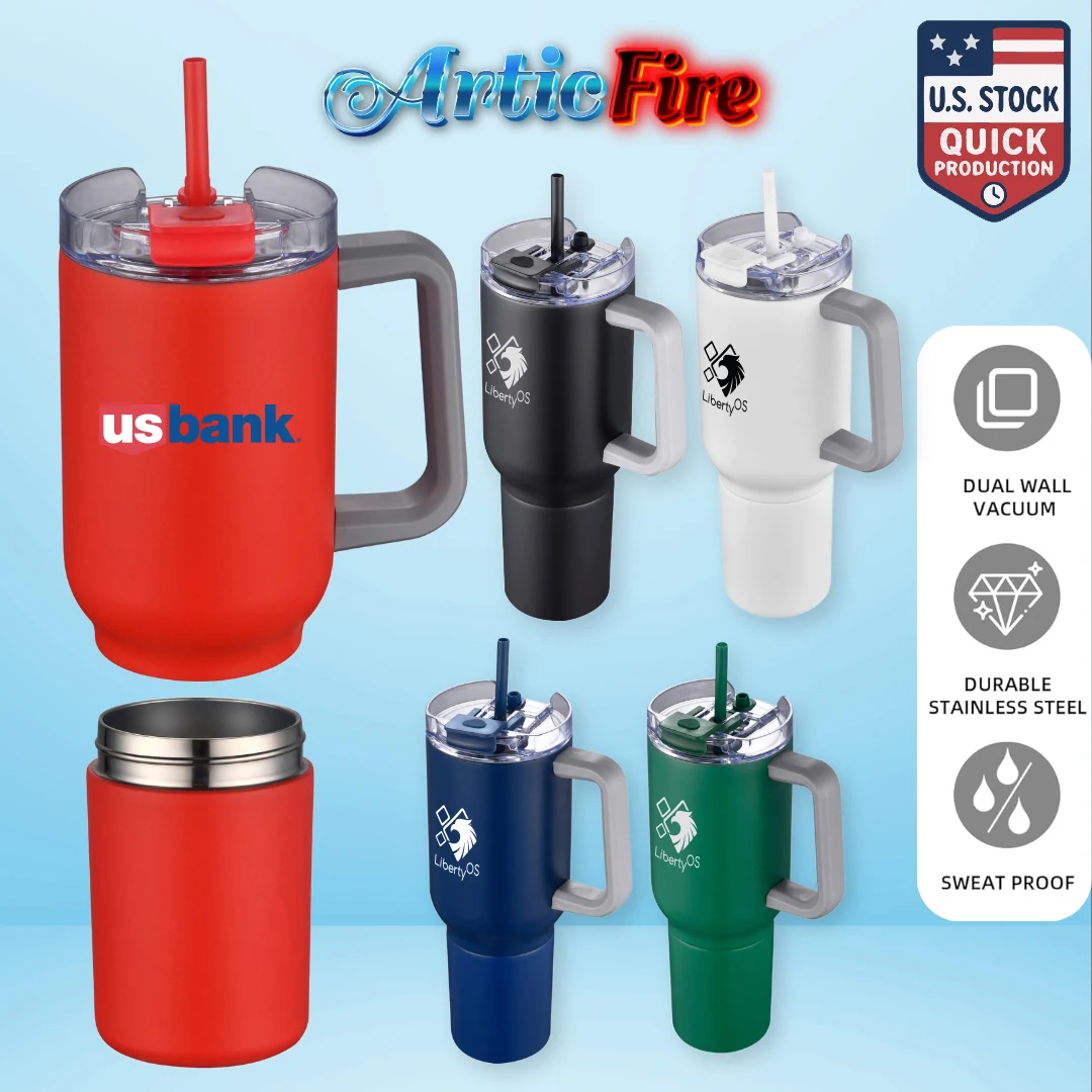 ArticFire 21oz Travel Mug with Handle & 12oz Convertible Base 1