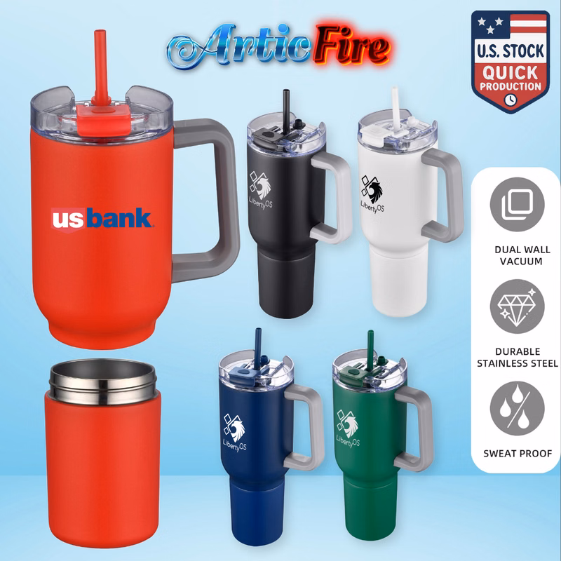 ArticFire 21oz Travel Mug with Handle & 12oz Convertible Base