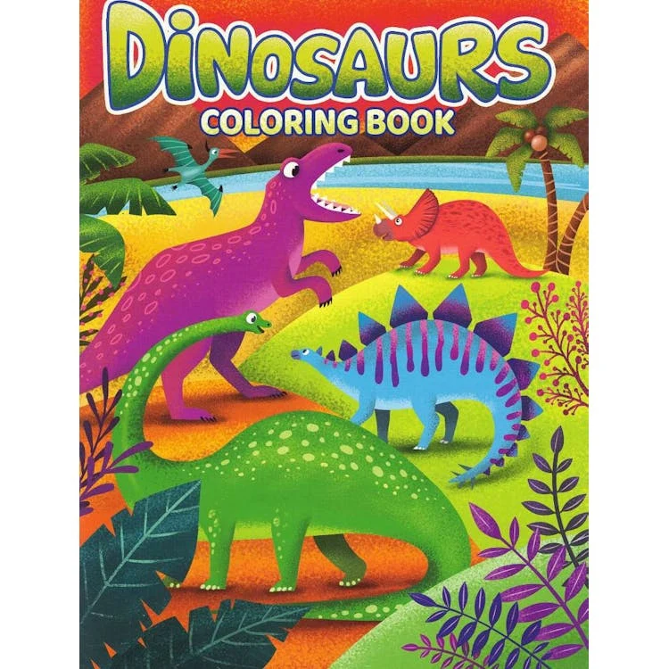 Dinosaurs Coloring Books - Assorted 64pgs 1