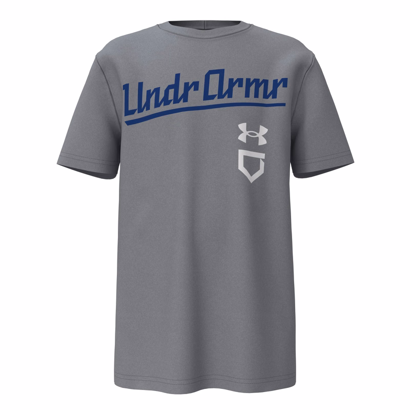 Boys' UA Baseball Script Short Sleeve