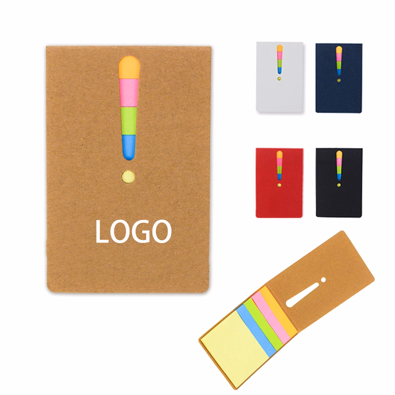 MOQ:50pcs Logo Sticky Notes
