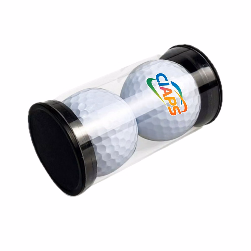2-Pack Golf Balls in Clear Tube
