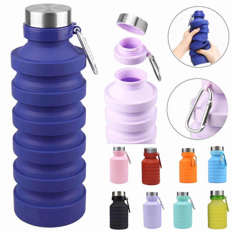 Collapsible Water Bottle - 27oz