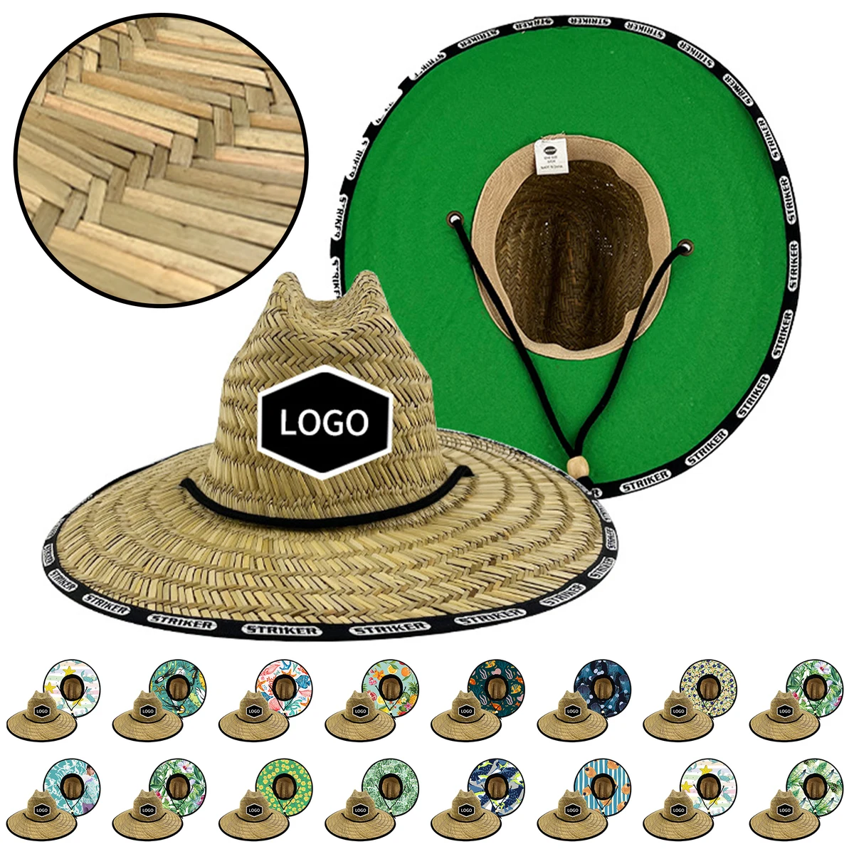 Custom Straw Hat 1