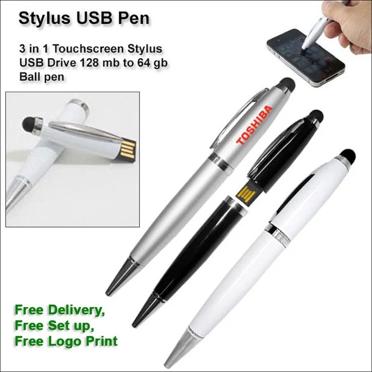 Stylus USB Pen Flash Drive - 512 MB 1