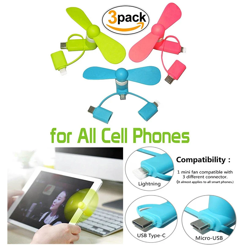 USB Cell Phone Fans 1