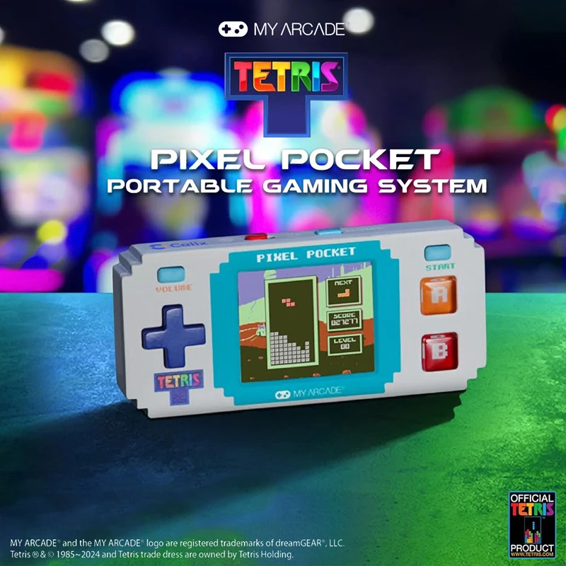 Tetris Pixel Pocket by My Arcade® 1