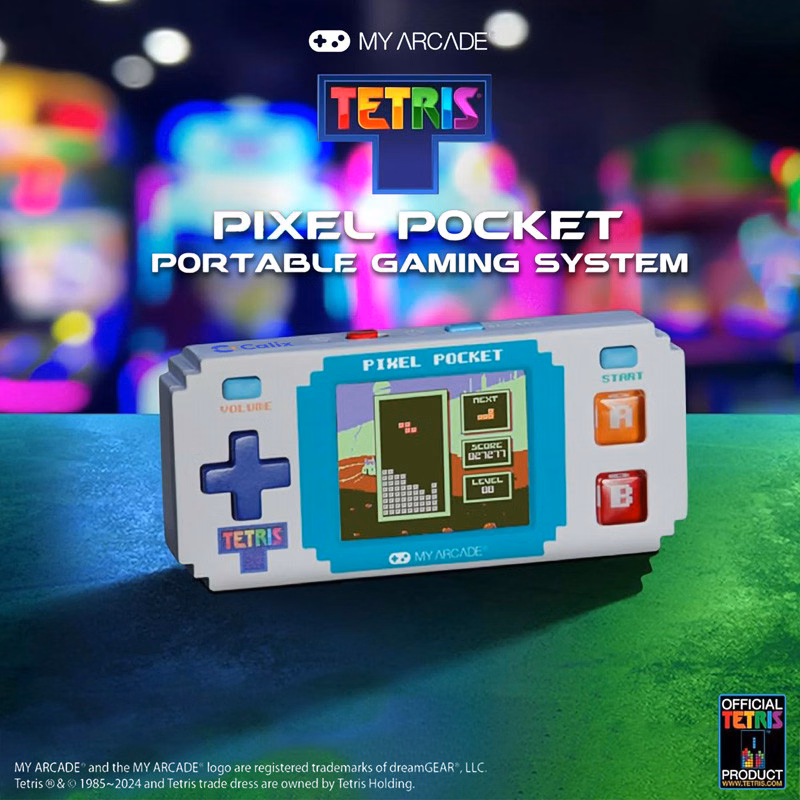 Tetris Pixel Pocket by My Arcade®