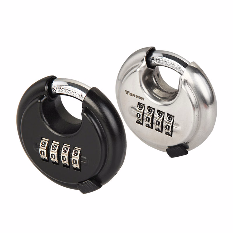 Weatherproof Steel Combination Disc Padlock