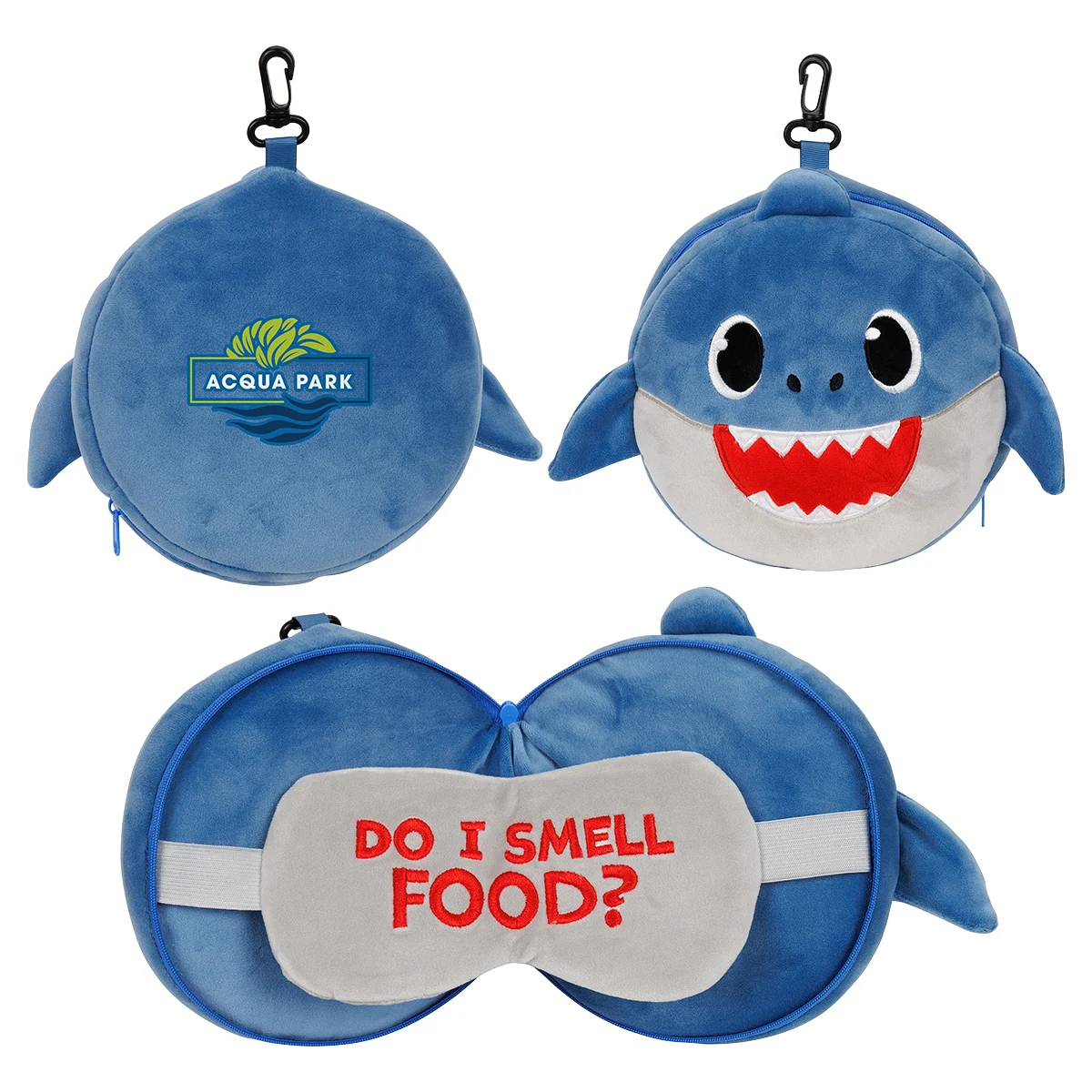 Comfort Pals™ Shark 2-in-1 Pillow Sleep Mask 1