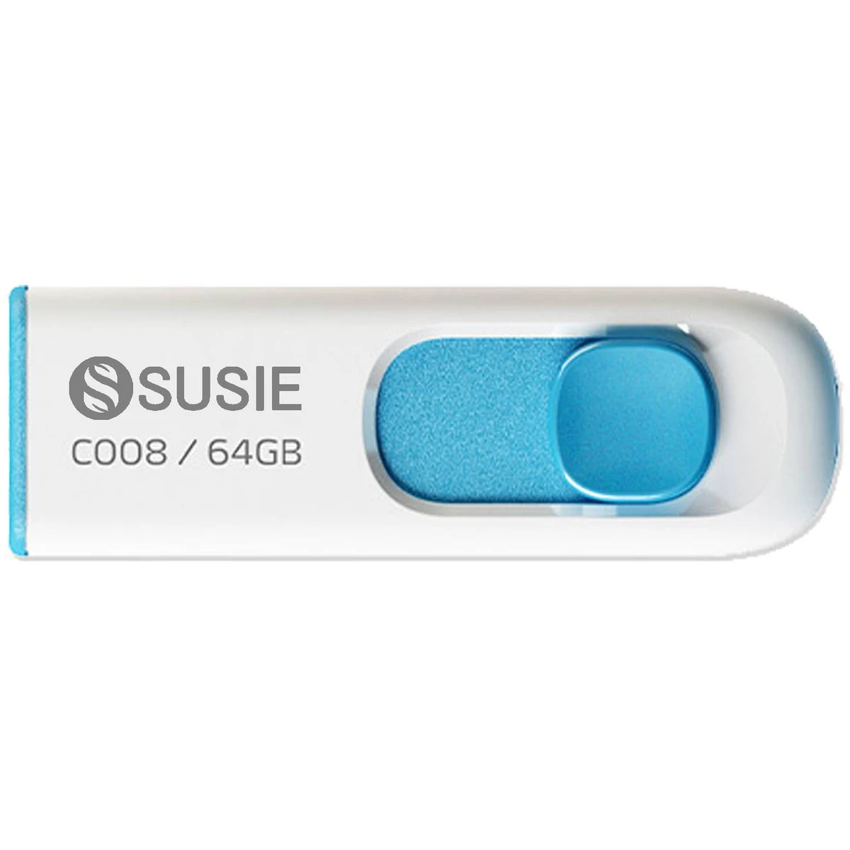 64GB USB 2.0 Retractable Capless Flash Drive 1