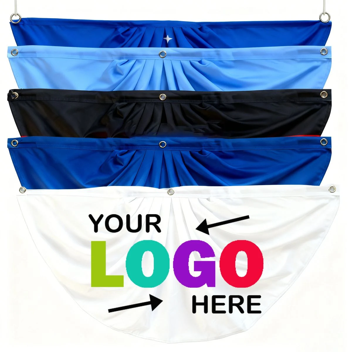 Team Support Sports Fan Cheering Banner Cape 1