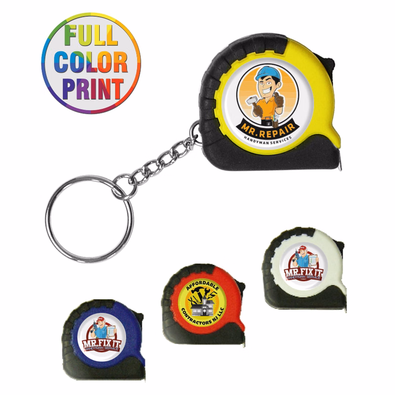 Compact Size 3 Ft. Tape Measures - Full Color Print
