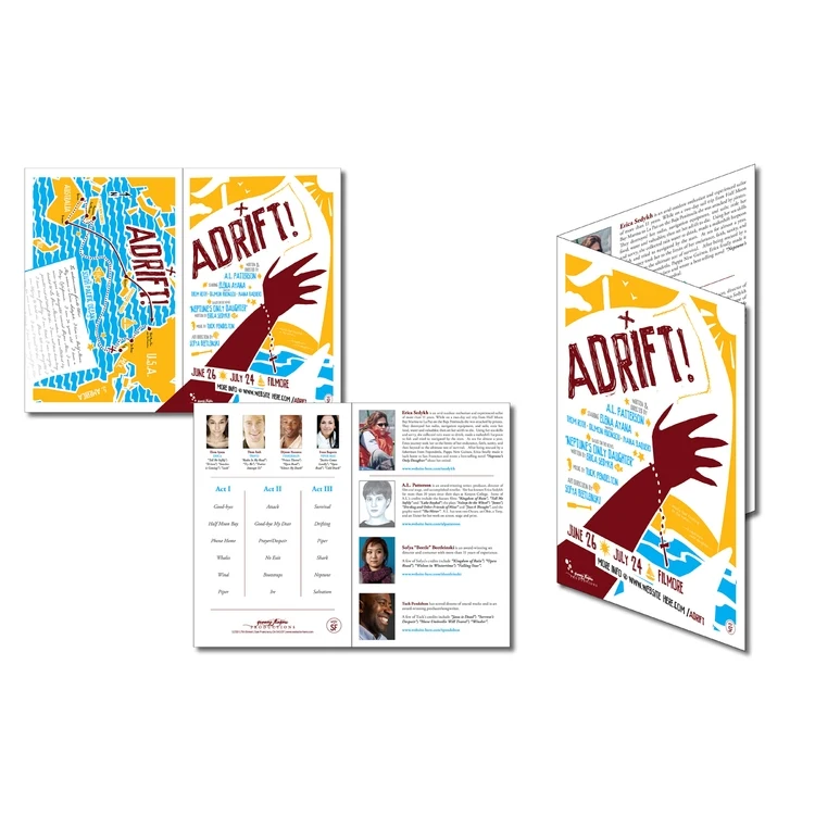 Bi-Fold Flyer Brochure - 8.5x11 - Gloss Cover 1
