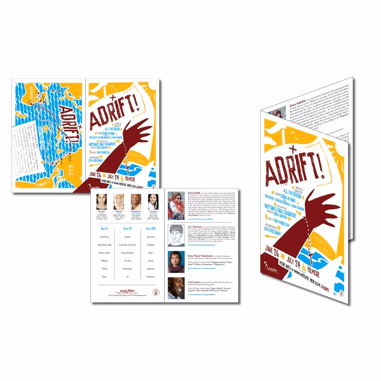 Bi-Fold Flyer Brochure - 8.5x11 - Matte
