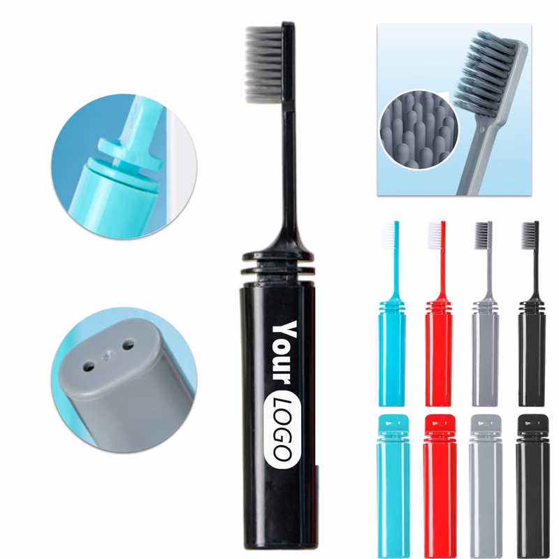 PP Folding Travel Toothbrush