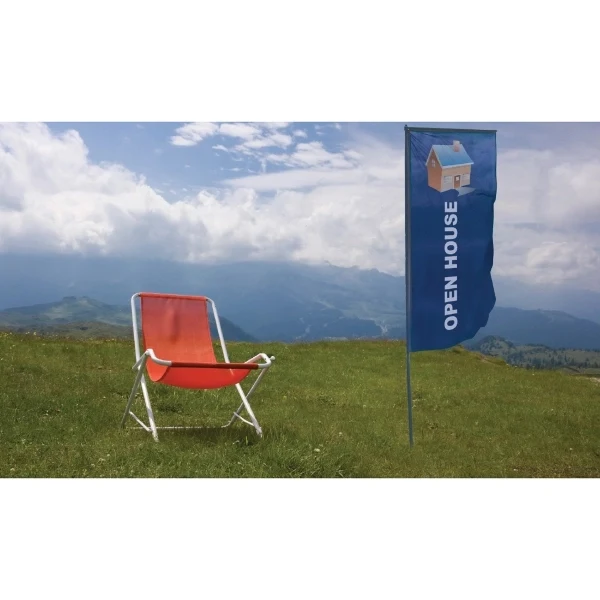 6' Advertising Standard Tower Flag Kit 1