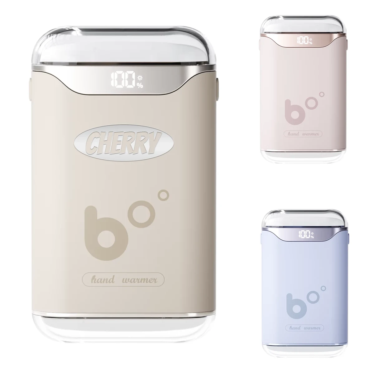 Portable Rechargeable Digital Display Hand Warmer 1
