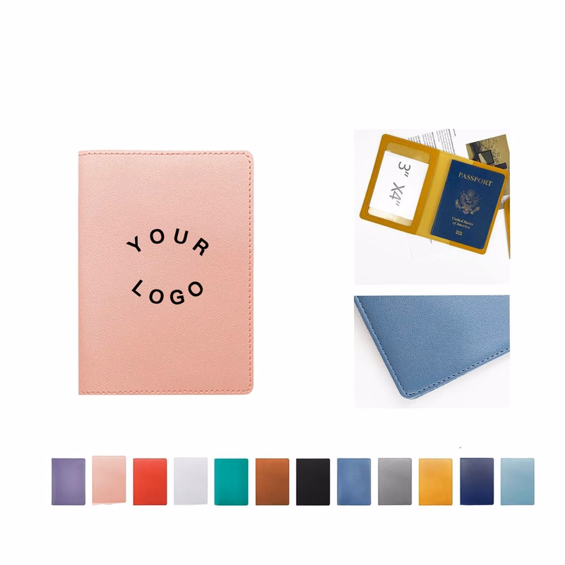 Durable PU Passport Wallet Slim Design