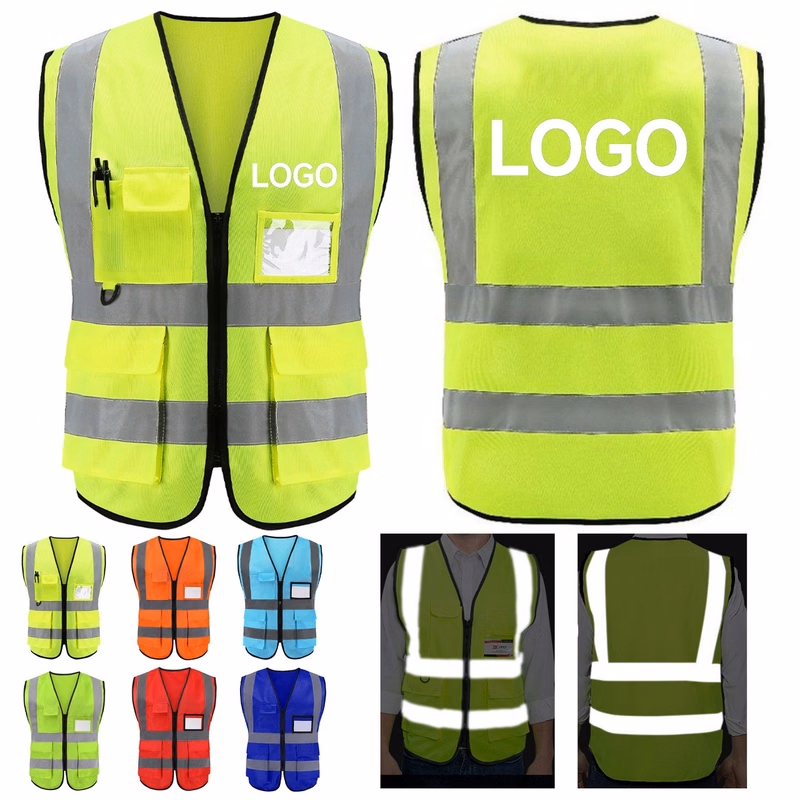 Multi Pocket Reflective Vest