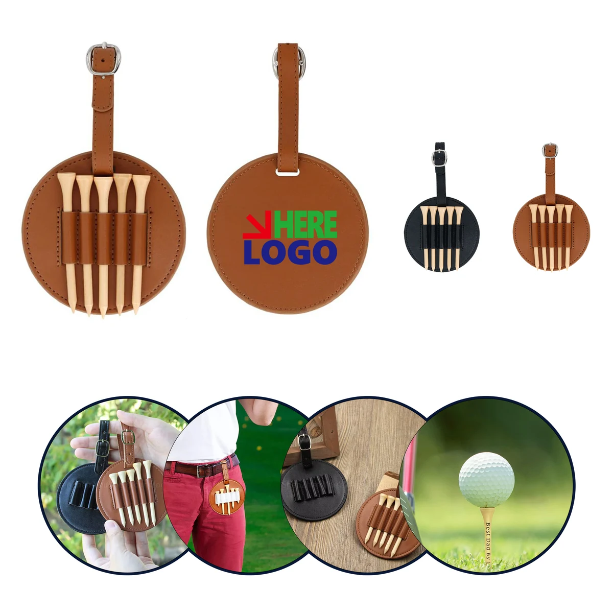 Golf tees organizer bag 1