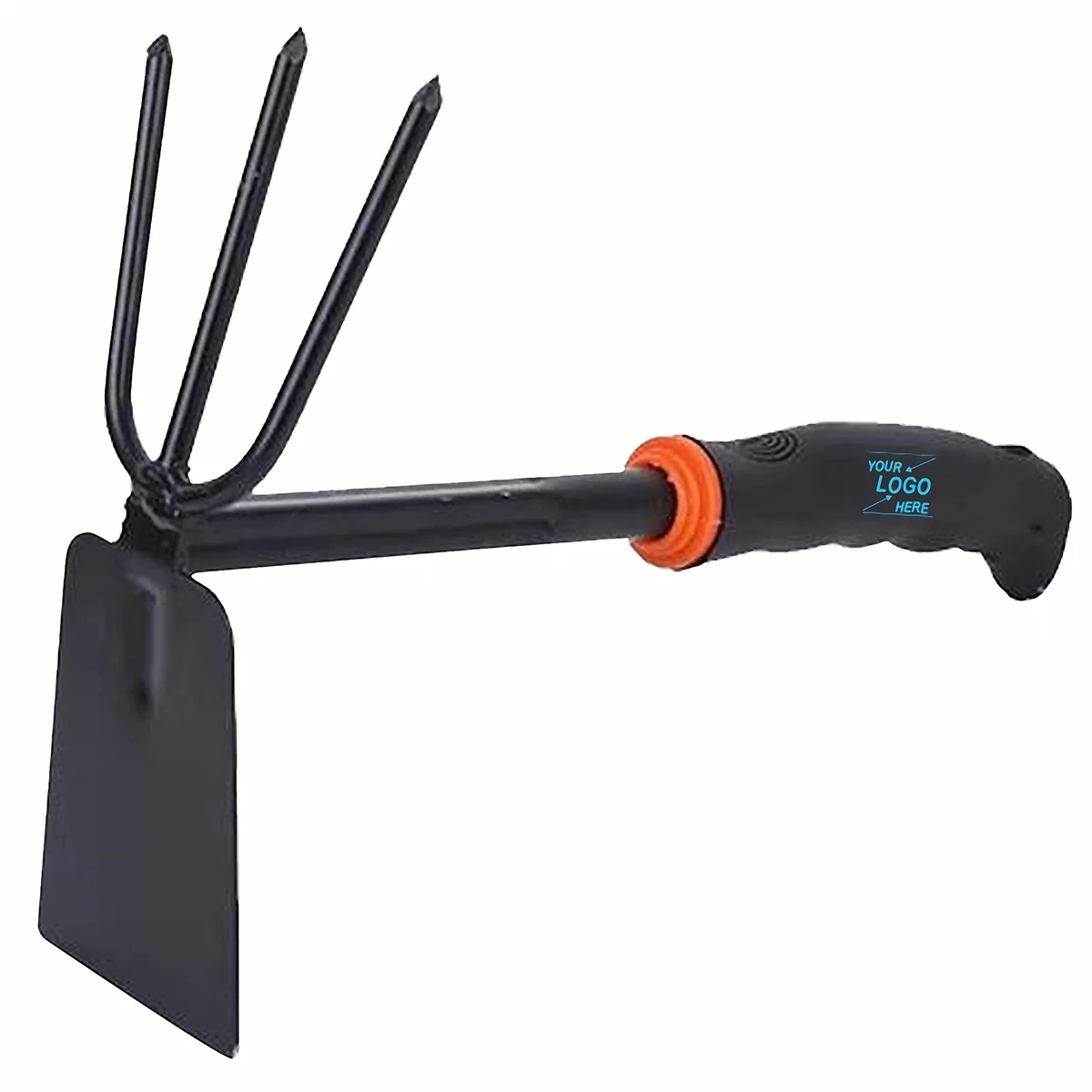 Dual Head Garden Hoe and Fork Combo 1