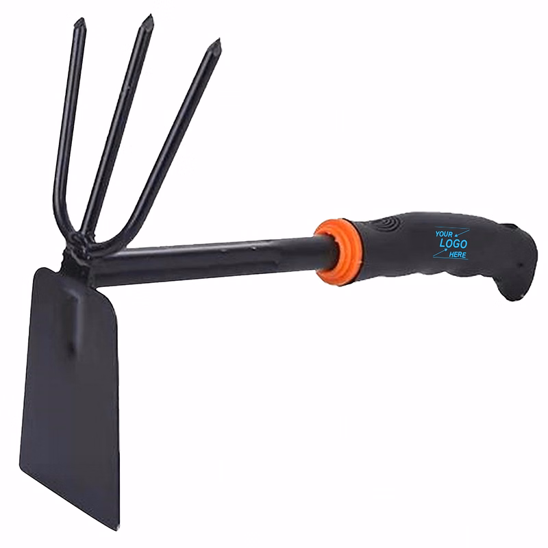 Dual Head Garden Hoe and Fork Combo