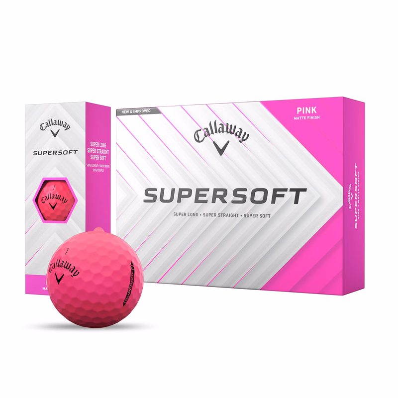 Callaway Super Soft Pink Golf Balls