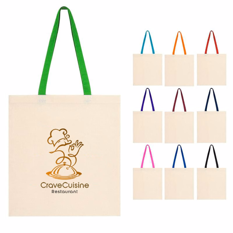 Penny Wise Cotton Canvas Tote Bag