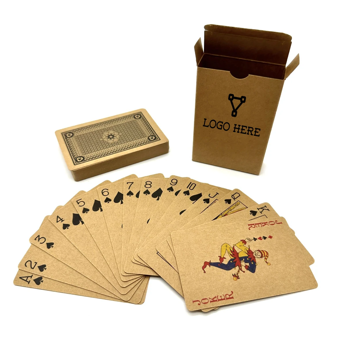 Vintage Kraft Playing Cards 1