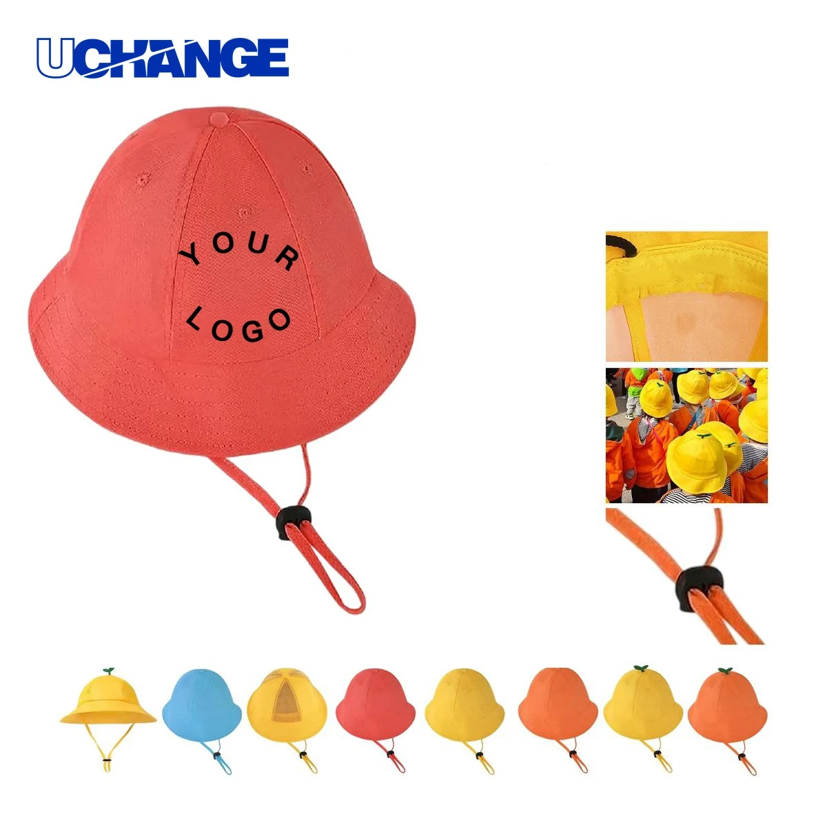 Breathable Cotton Bucket Hat Headwear for Outdoor Use 1