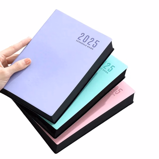 A5 Customized Leather Schedule Book