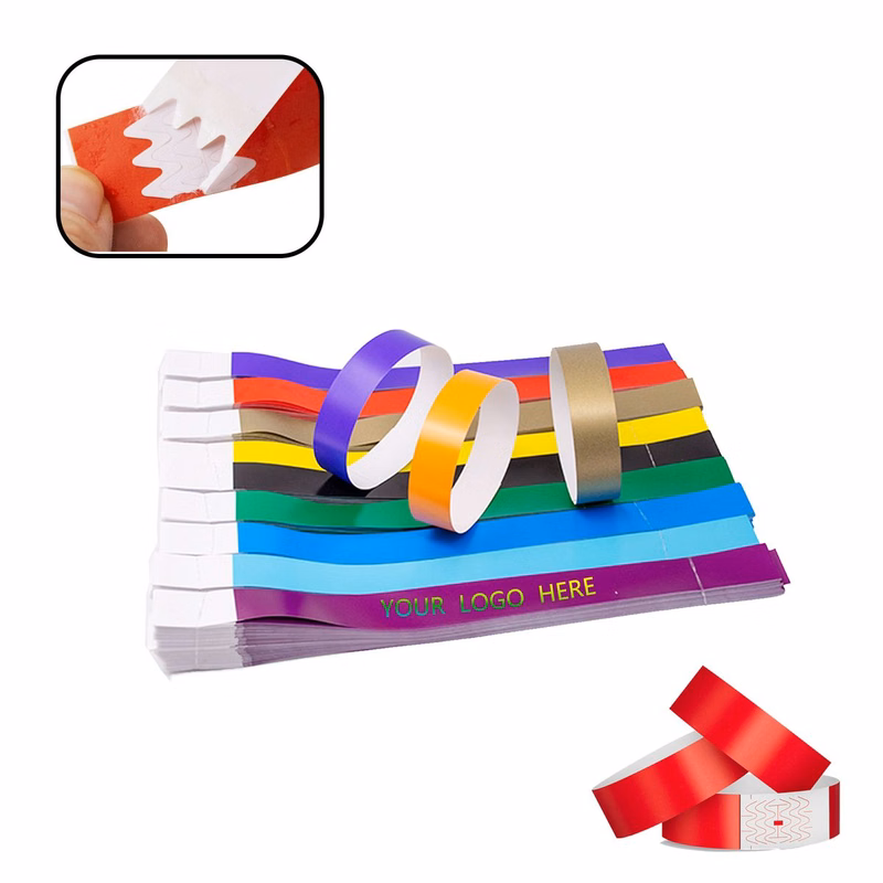 MOQ 100 PCS Custom Event Wristbands