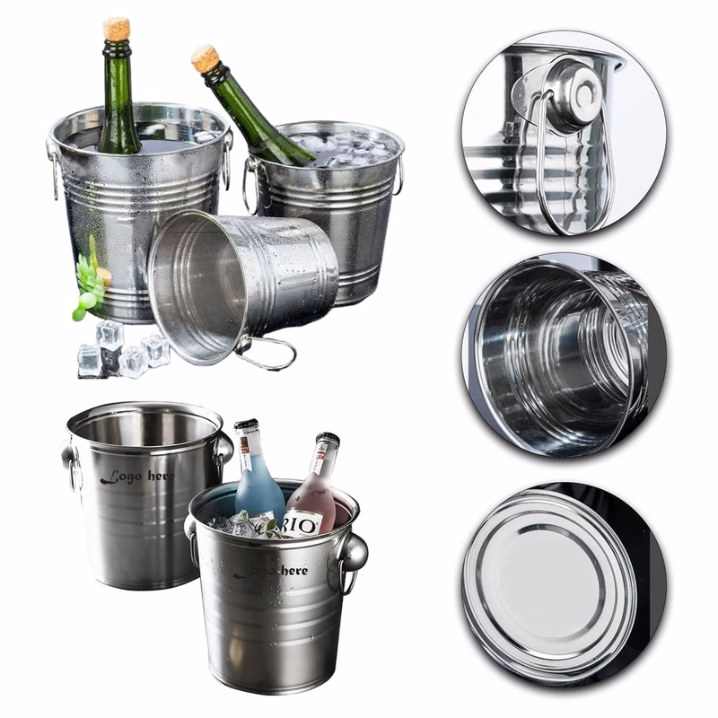 Large Capacity Wine Cooler Bucket Party Drink Chiller