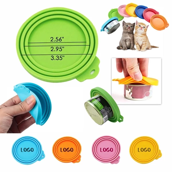 Reusable Silicone Can Lid Cover 1