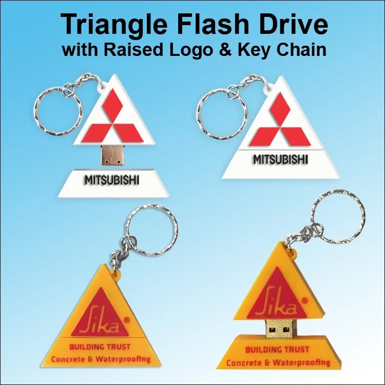 Triangle Flash Drive / USB - 128 MB Memory 1