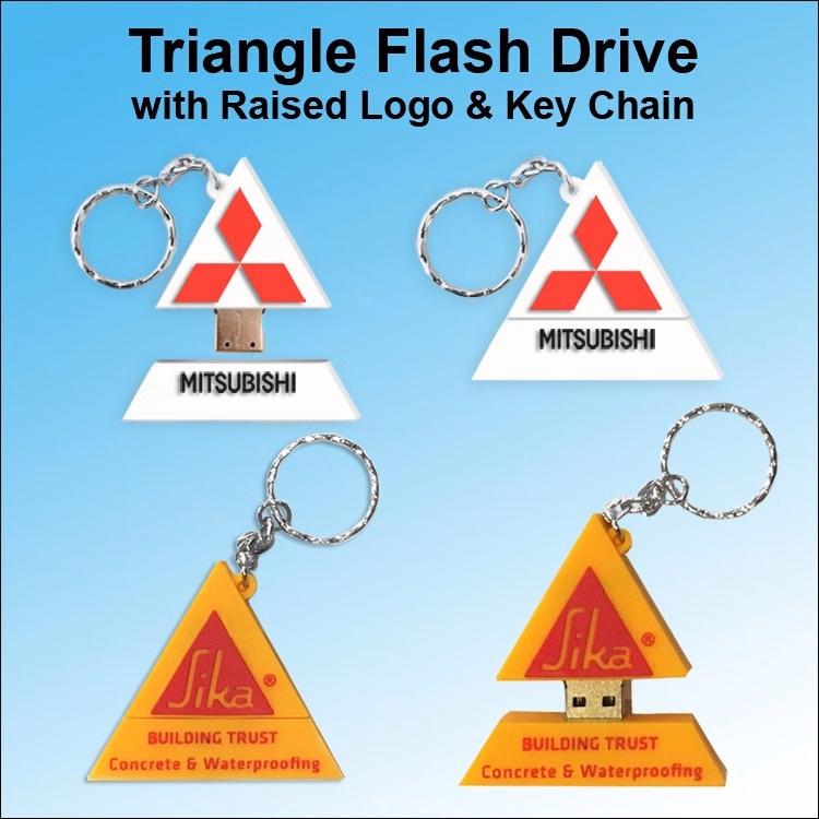 Triangle Flash Drive / USB - 2 GB Memory