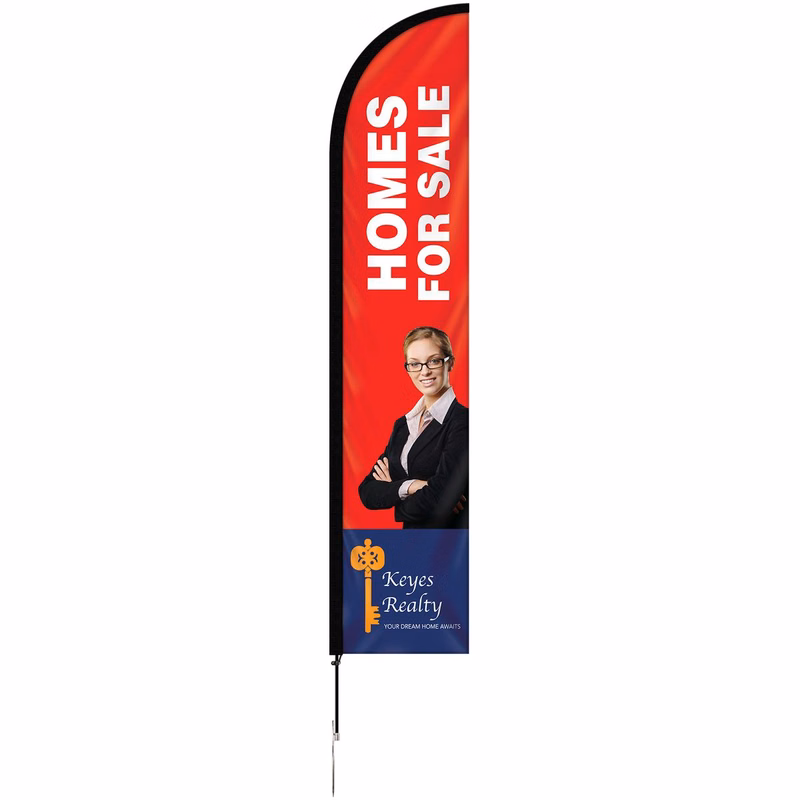 10' Single Reverse Portable Half Drop Banner w/Hardware Set