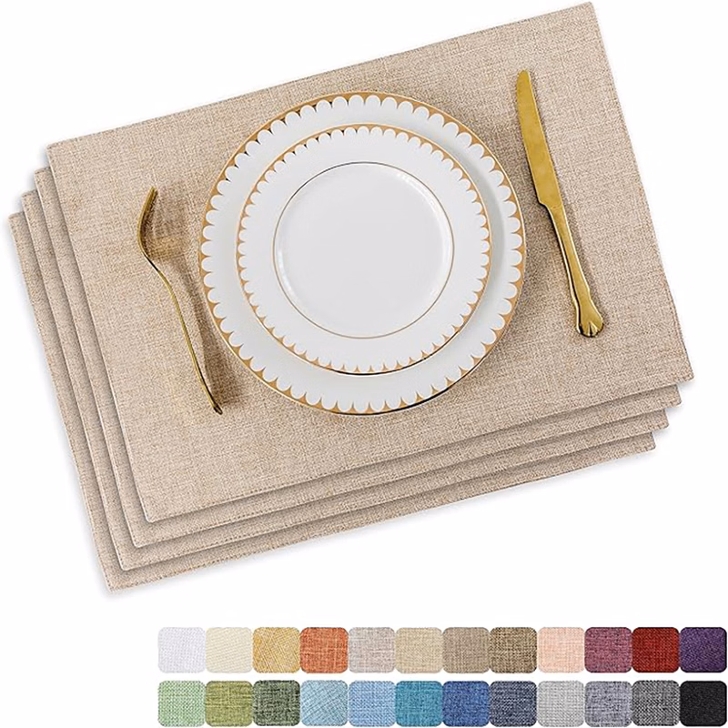 linen placemat
