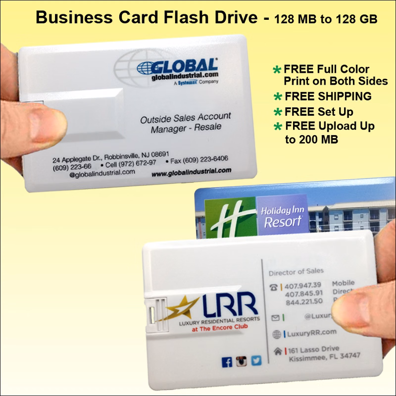 Business Card Flash Drive / USB - 1 GB