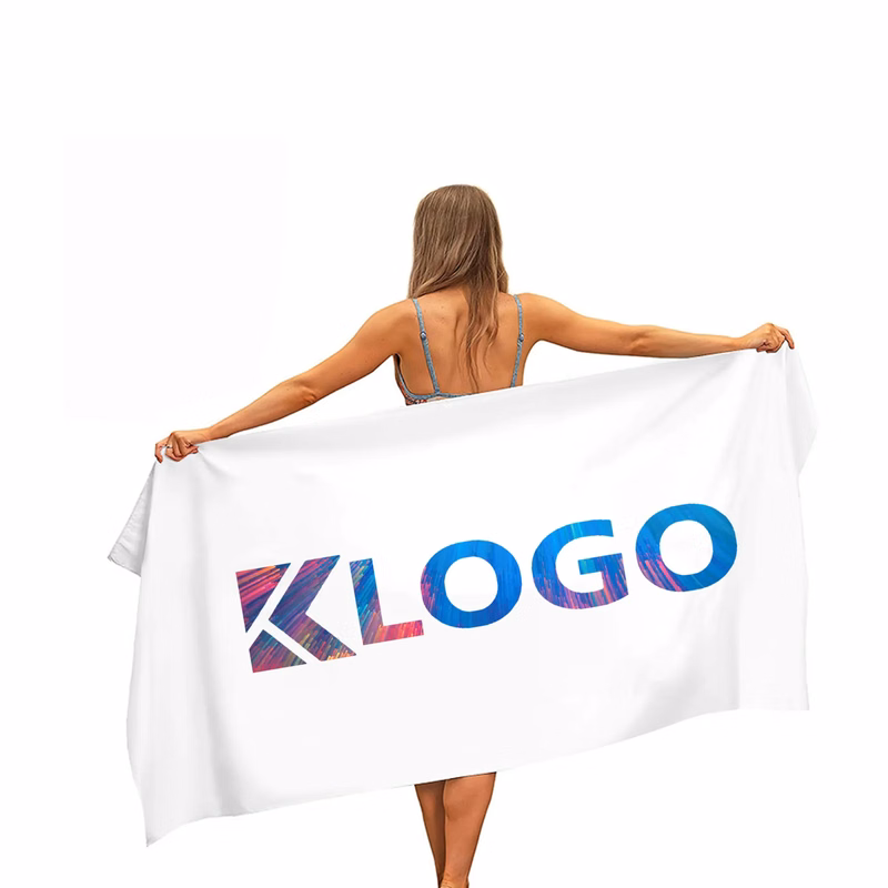 Sublimated Microfiber Beach Towel 30" x 60" Full Color