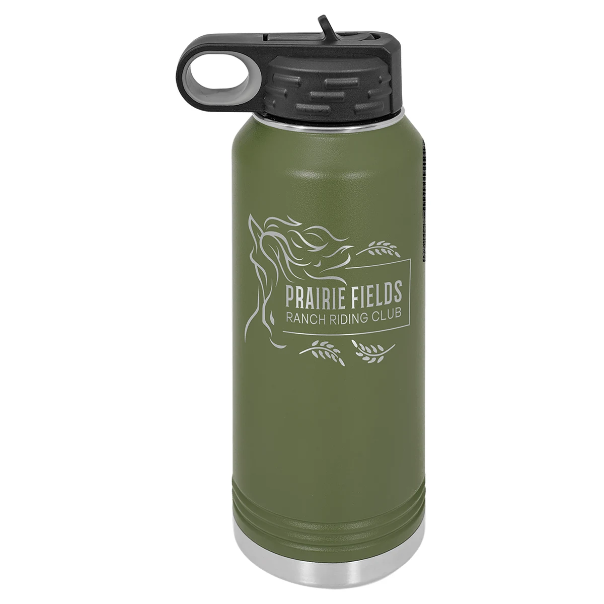 Polar Camel 32 oz. Olive Green Water Bottle 1