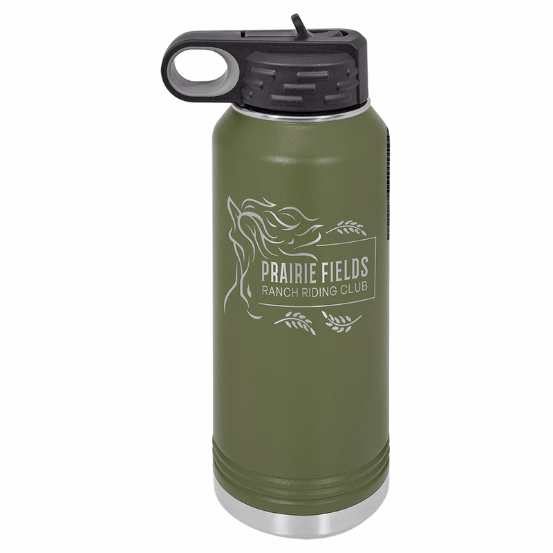 Polar Camel 32 oz. Olive Green Water Bottle