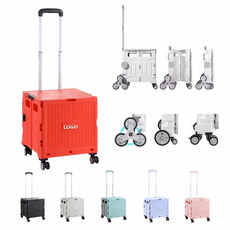 MOQ1 Folding Shopping Cart
