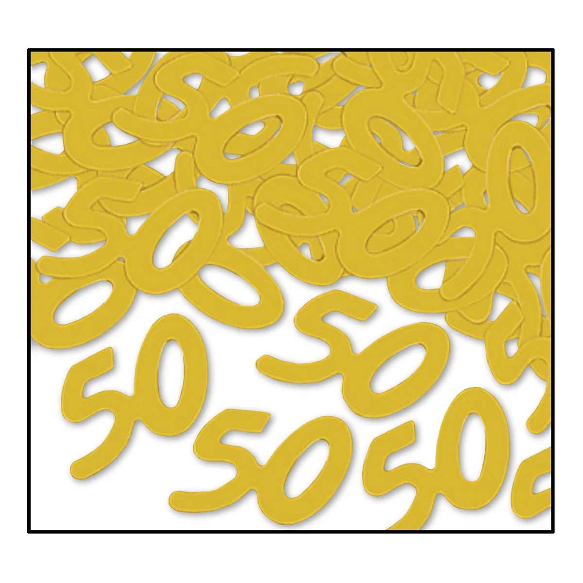 Fanci Fetti Number 50 Silhouette 1