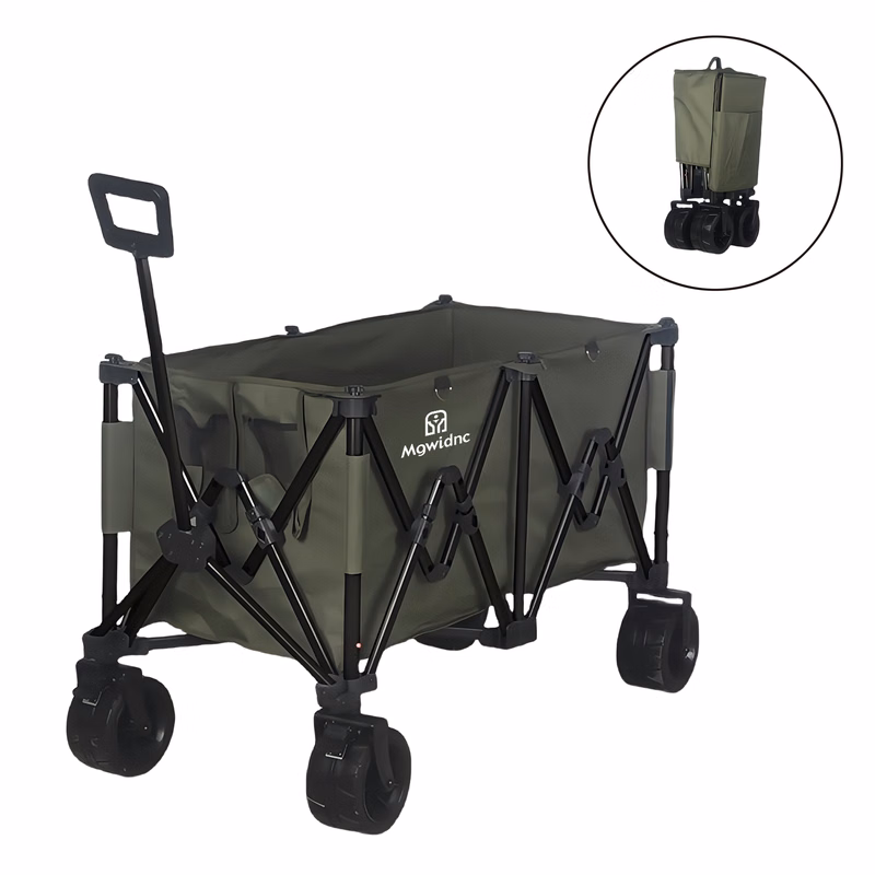 Heavy Duty Folding Camping cartwith 200L Capacity